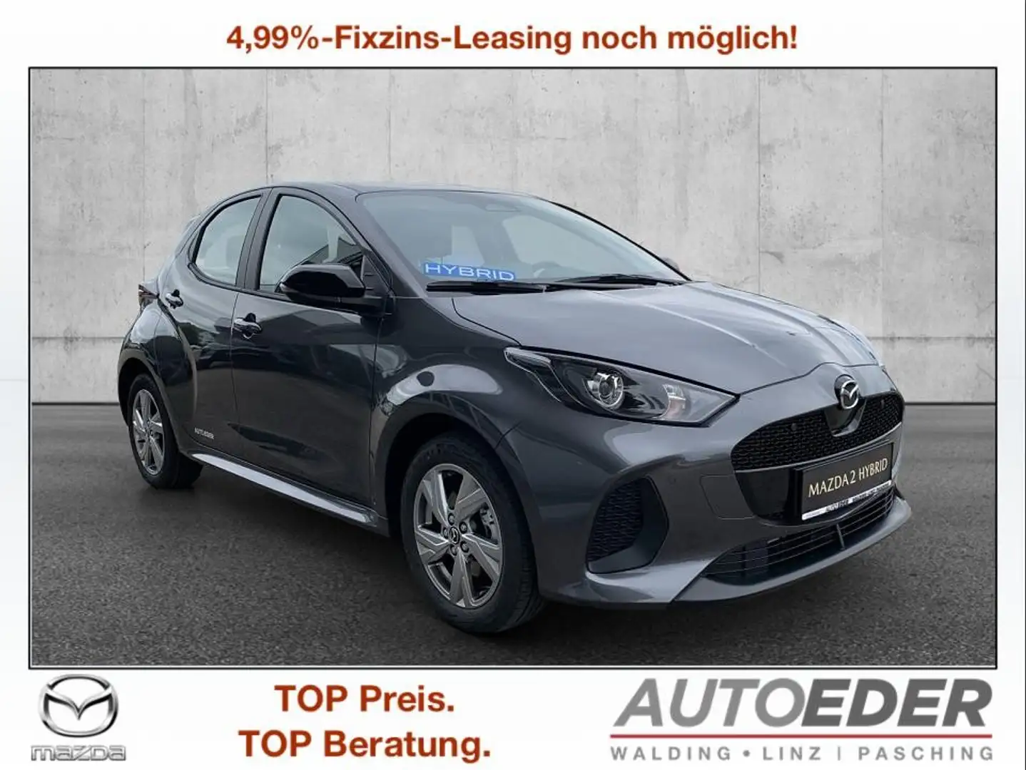 Mazda 2 Mazda2 Hybrid Exclusive Line Aut. Grau - 1