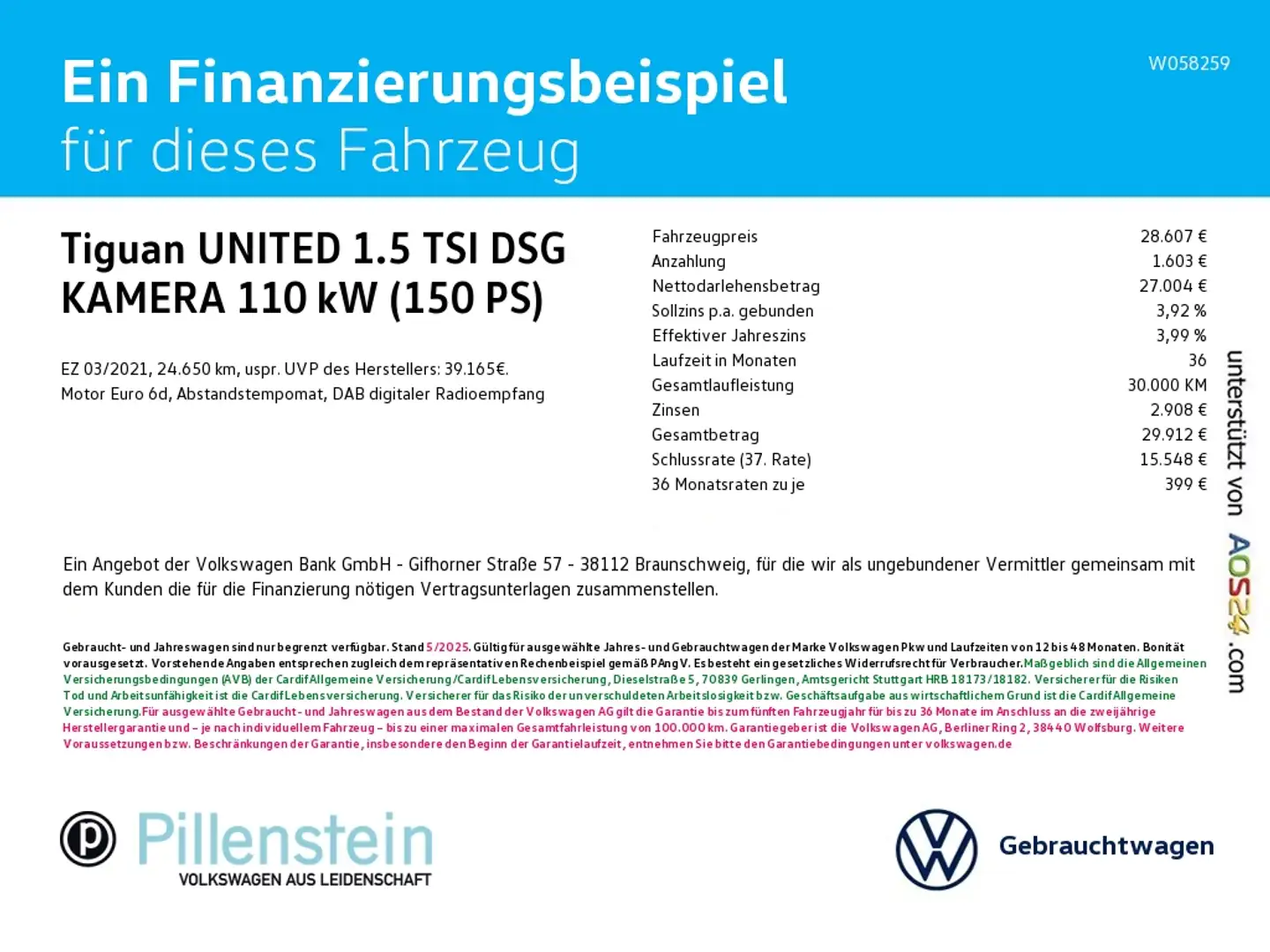 Volkswagen Tiguan UNITED 1.5 TSI DSG KAMERA NAVI ACC SHZ Silber - 2