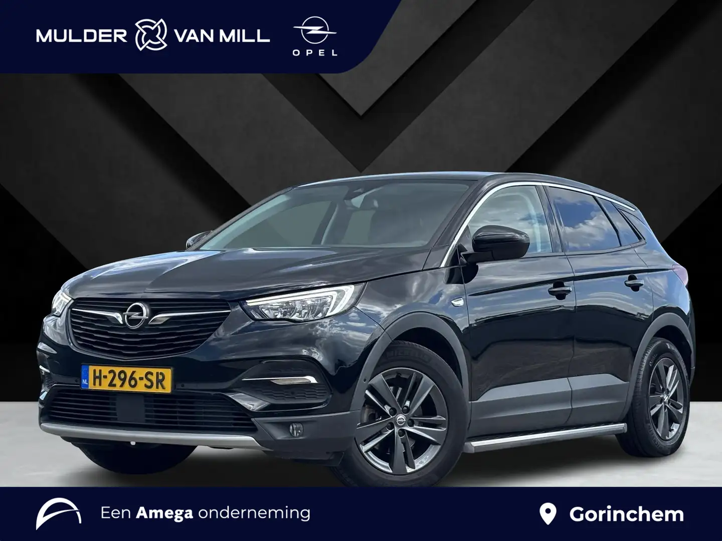 Opel Grandland X Edition 2020 1.2 Turbo 130pk | SIDESTEPS | TREKHAA Zwart - 1