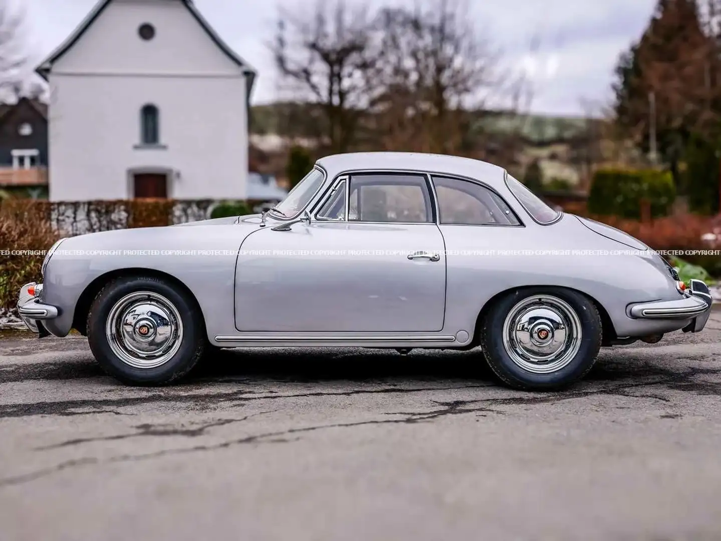 Porsche 356 356 B 1600 Super Hardtop Coupe Argento - 2