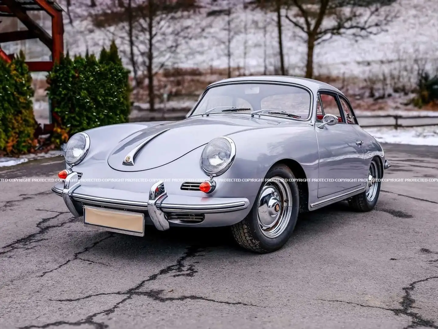 Porsche 356 356 B 1600 Super Hardtop Coupe Argento - 1
