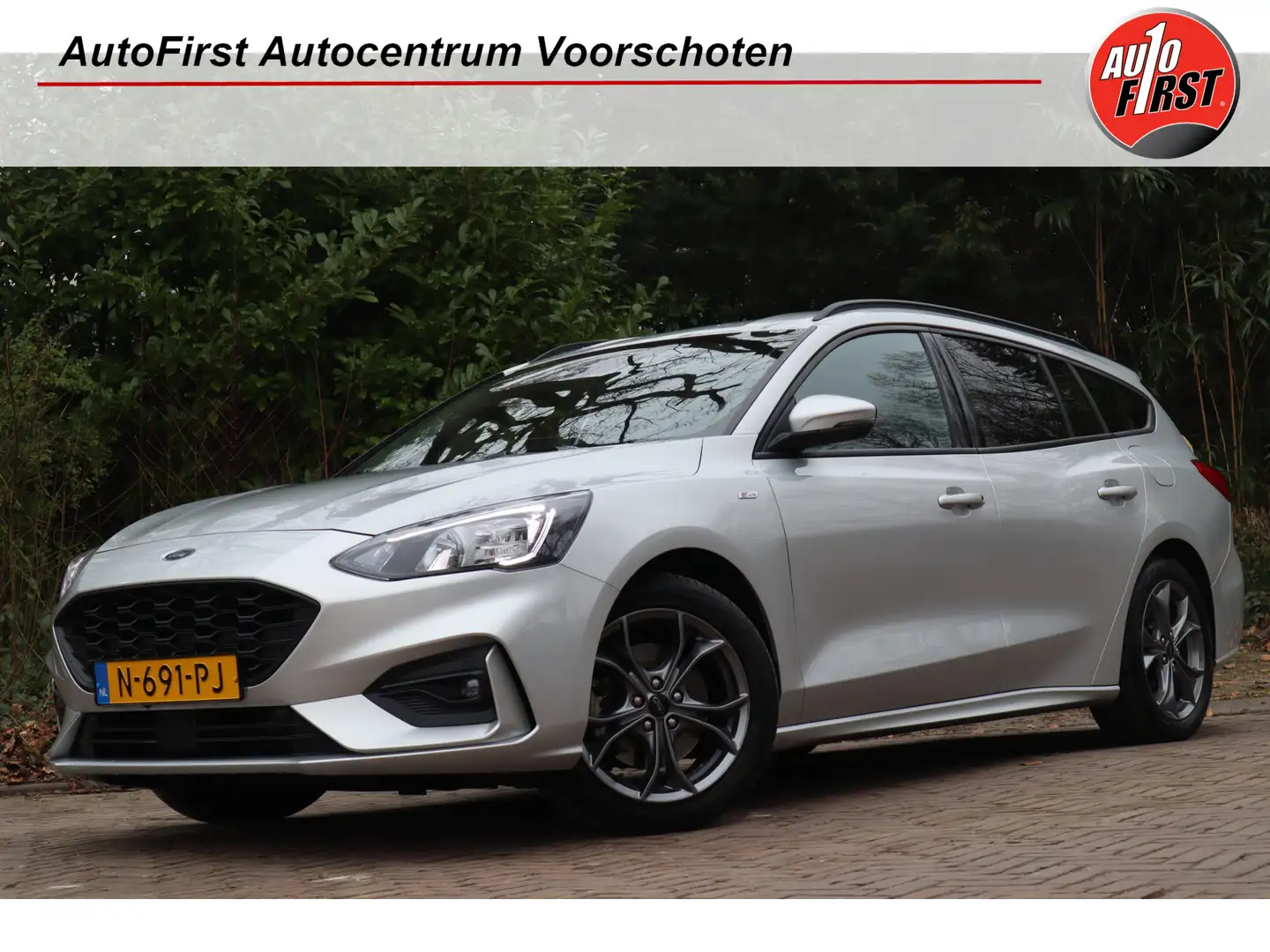 Ford Focus Wagon 1.0 EcoBoost Hybrid ST Line Business | Stoel Gris - 1