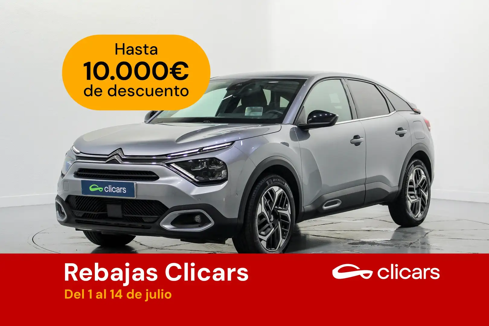 Citroen C4 1.5 BlueHDI S&S Max EAT8 130 Argent - 1