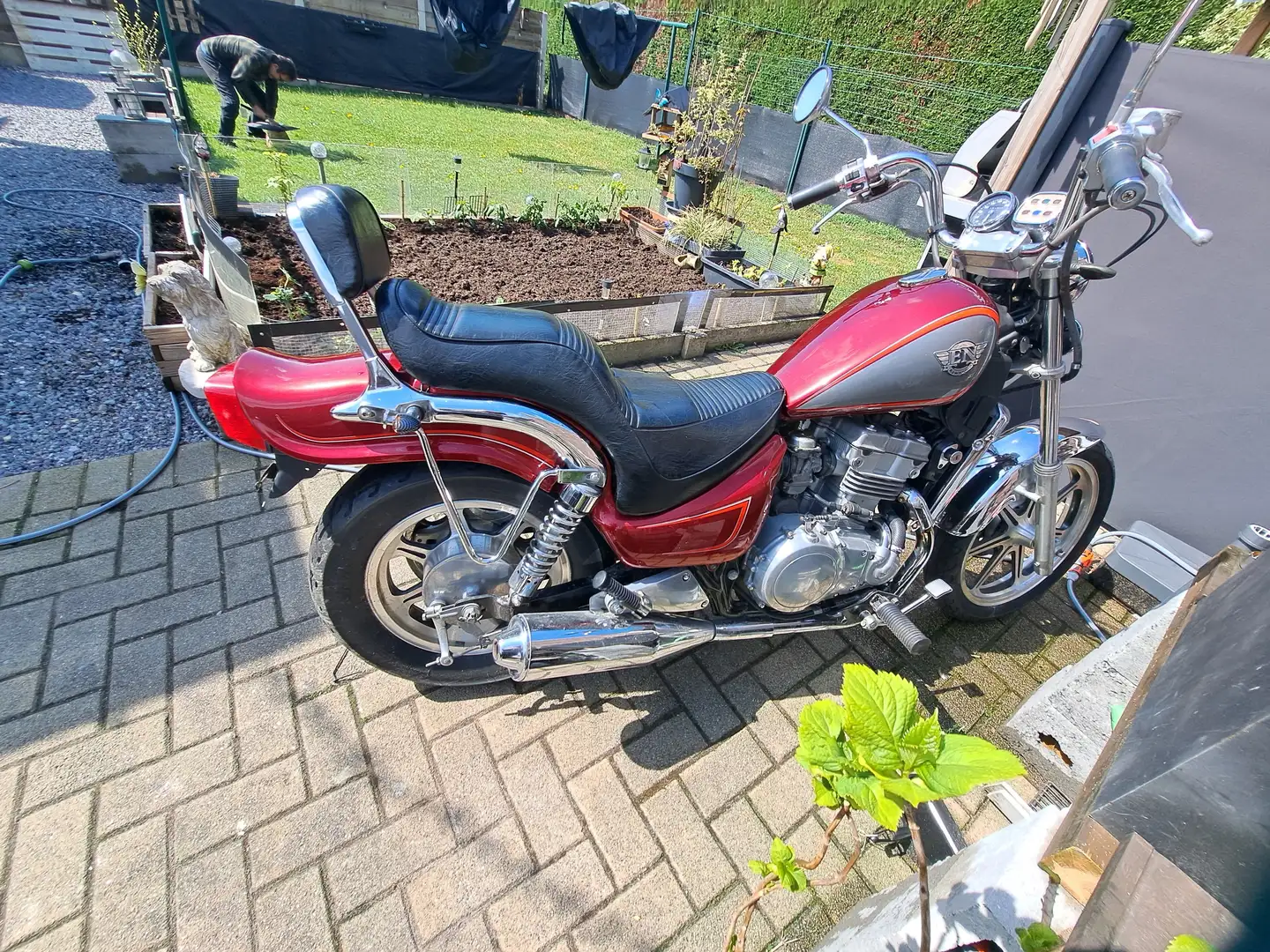 Kawasaki EN 500 Red - 1