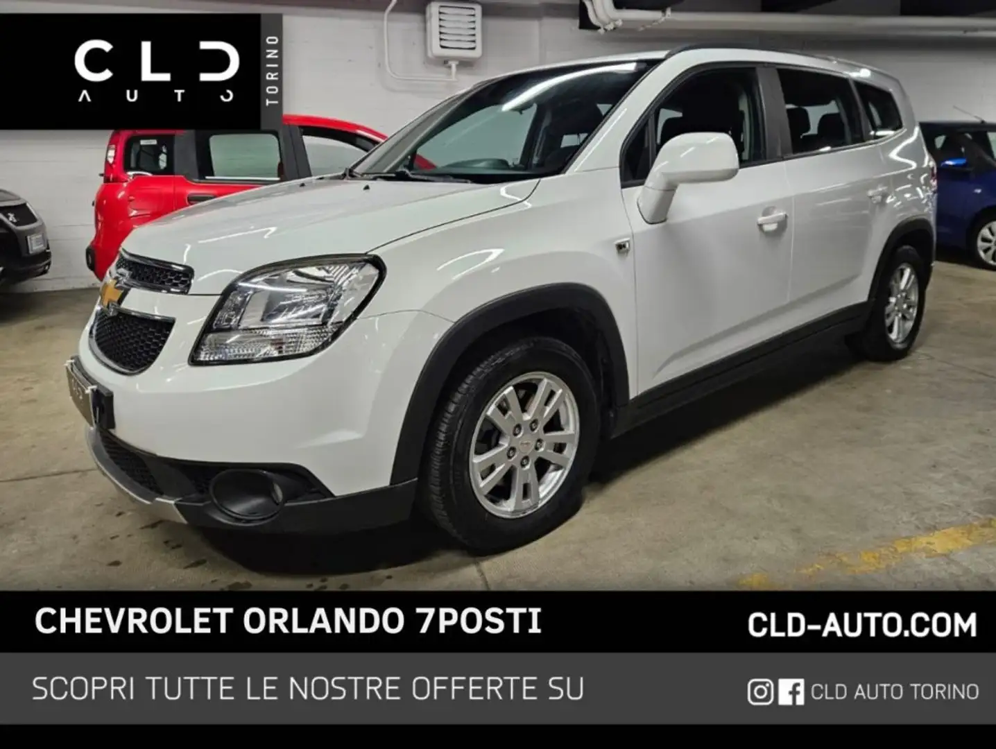 Chevrolet Orlando 1.8  7POSTI Wit - 1