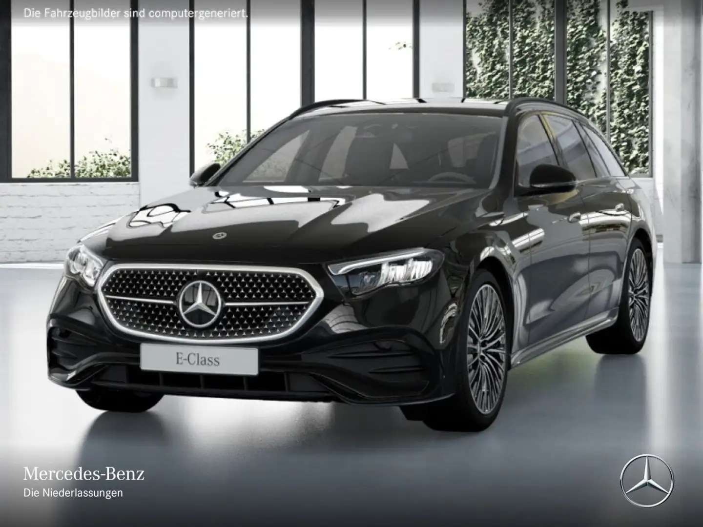 Mercedes-Benz E 200 T AMG Burmester Distr. LED Night Kamera PTS Schwarz - 2