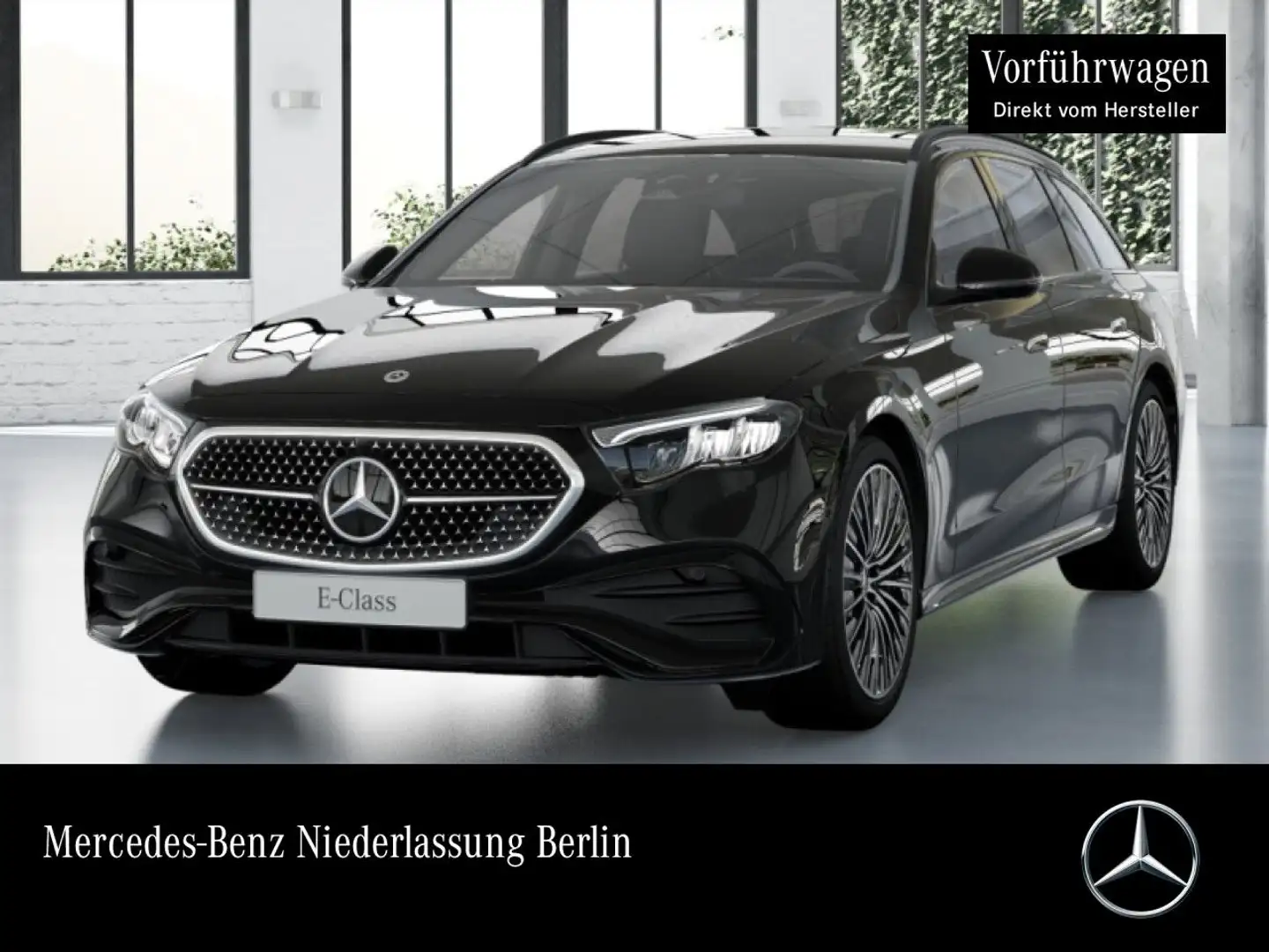 Mercedes-Benz E 200 T AMG Burmester Distr. LED Night Kamera PTS Schwarz - 1