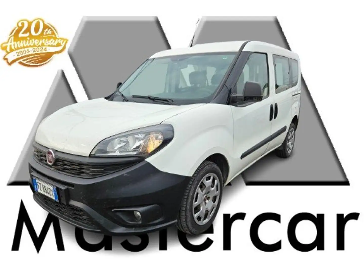 Fiat Doblo combi N1 1.3 mjt 95cv CH1 Easy S&S - FZ884DX Blanc - 1