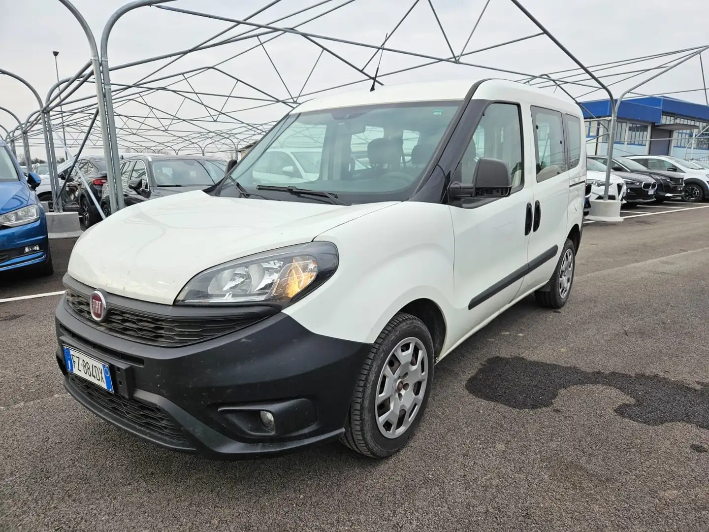 Fiat Doblo combi N1 1.3 mjt 95cv CH1 Easy S&S - FZ884DX Blanc - 2