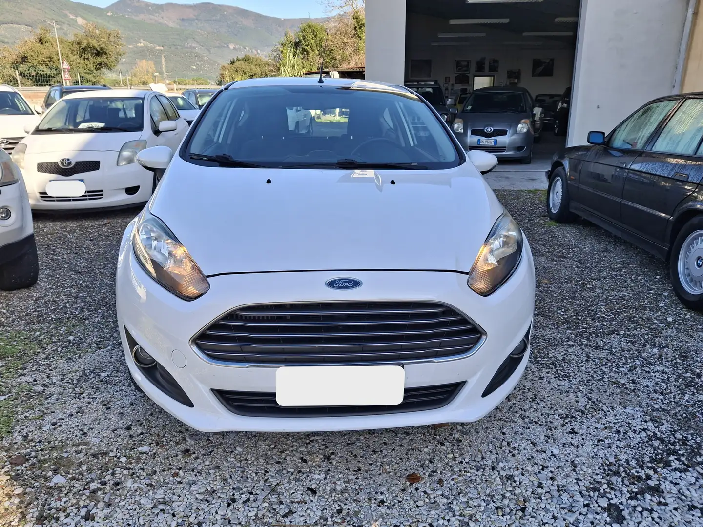 Ford Fiesta Fiesta VI 2013 3p 1.5 tdci Black Bianco - 2