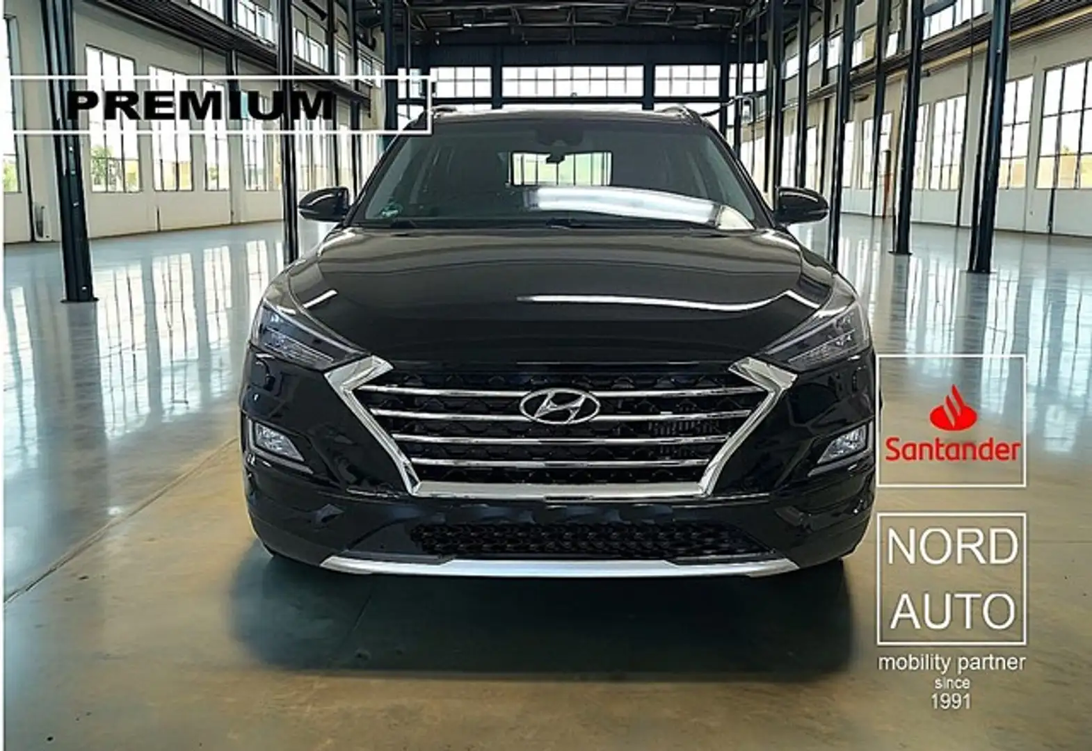 Hyundai TUCSON Tucson 1.6GDi PREMIUM 4x4 Autom. Leder/Navi/Pano Noir - 1