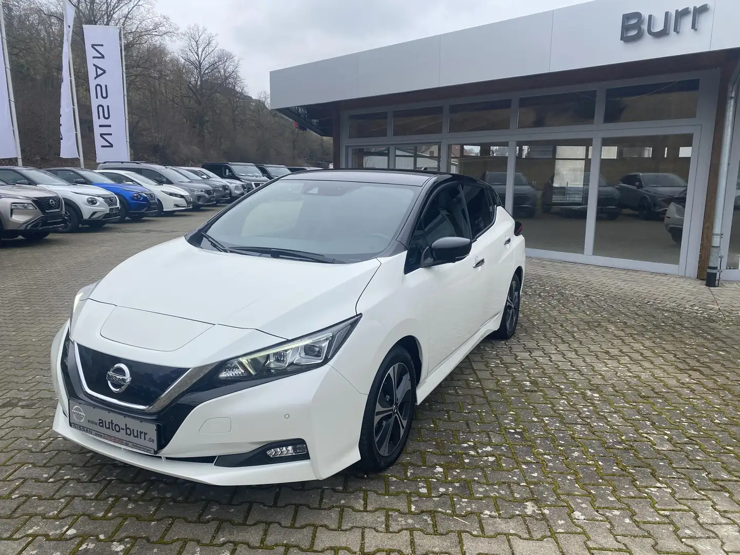 Nissan Leaf Tekna Bose 110 kW (150 PS), Automatik, Frontant... Wit - 2