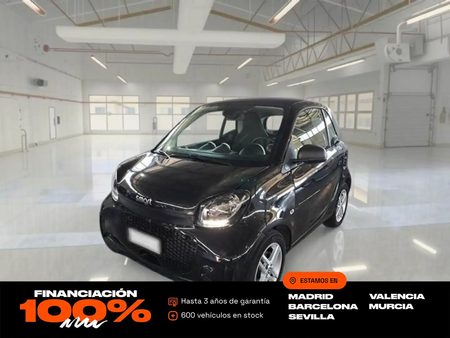 smart forTwo Coupé EQ Negro - 1