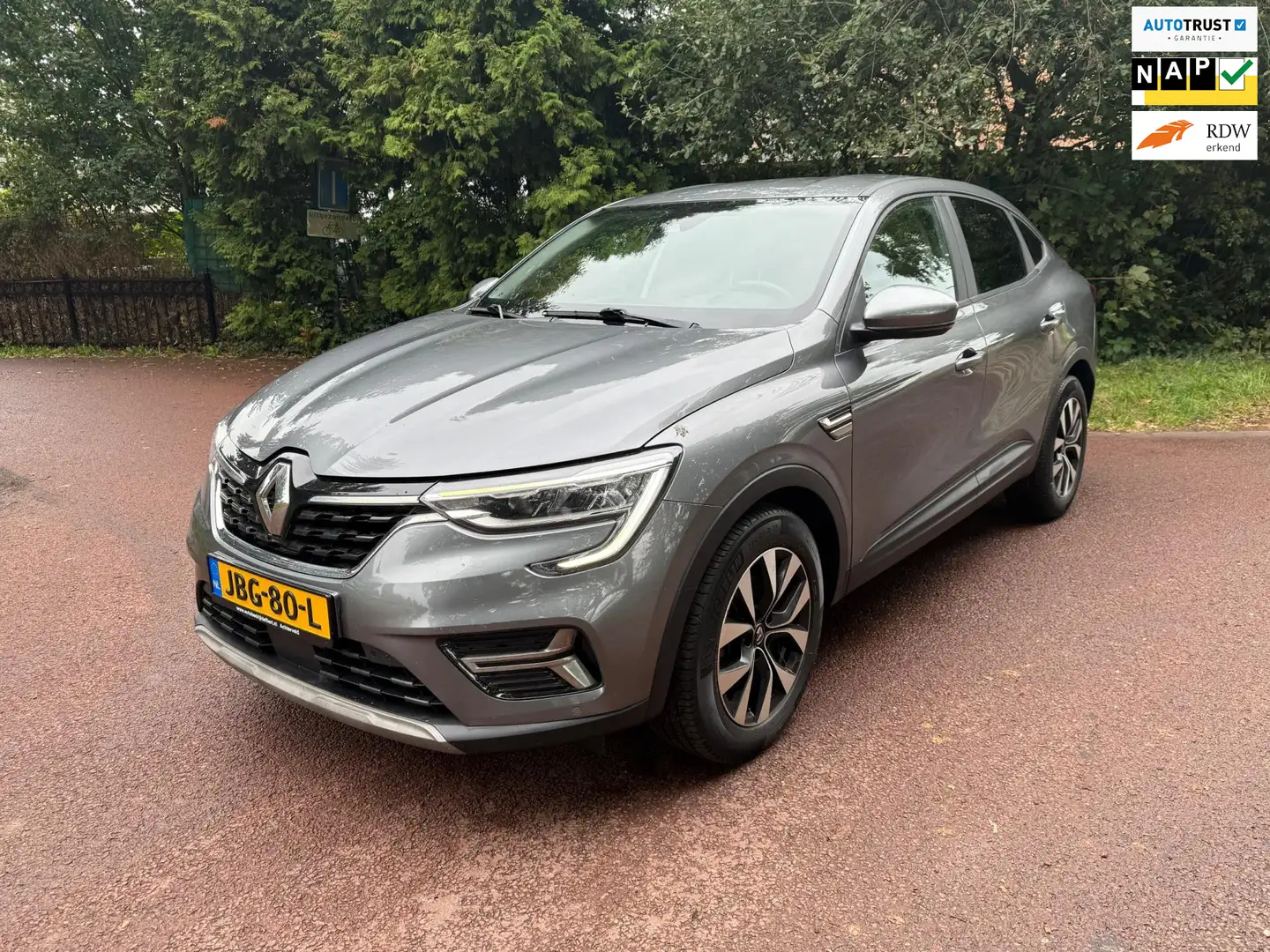 Renault Arkana 1.6 E-Tech hybrid 145 evolution / Navi / Led / Cam Grijs - 1