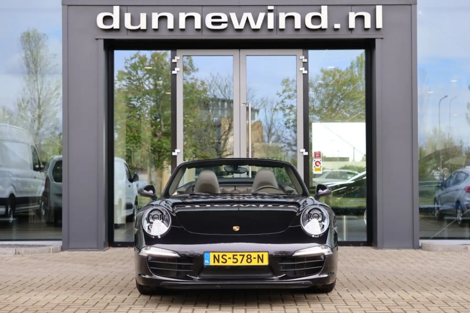 Porsche 991 3.8 CARRERA S CABRIOLET *59402KM*SPORTCHRONO* Zwart - 2
