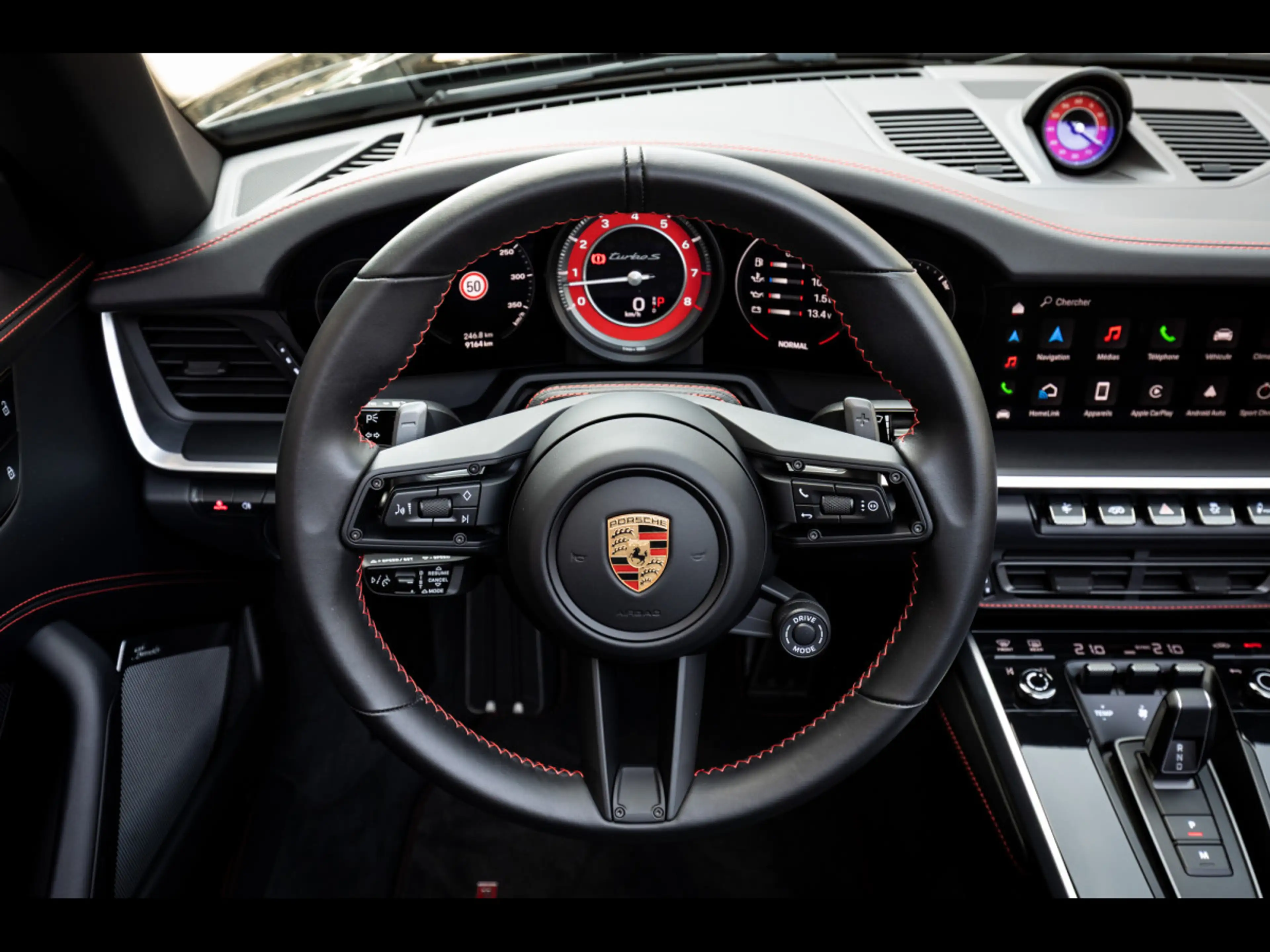 Porsche 911 992.1 TURBO S CABRIOLET PDK°INNODRIVE°LIFT°BURM — photo 12