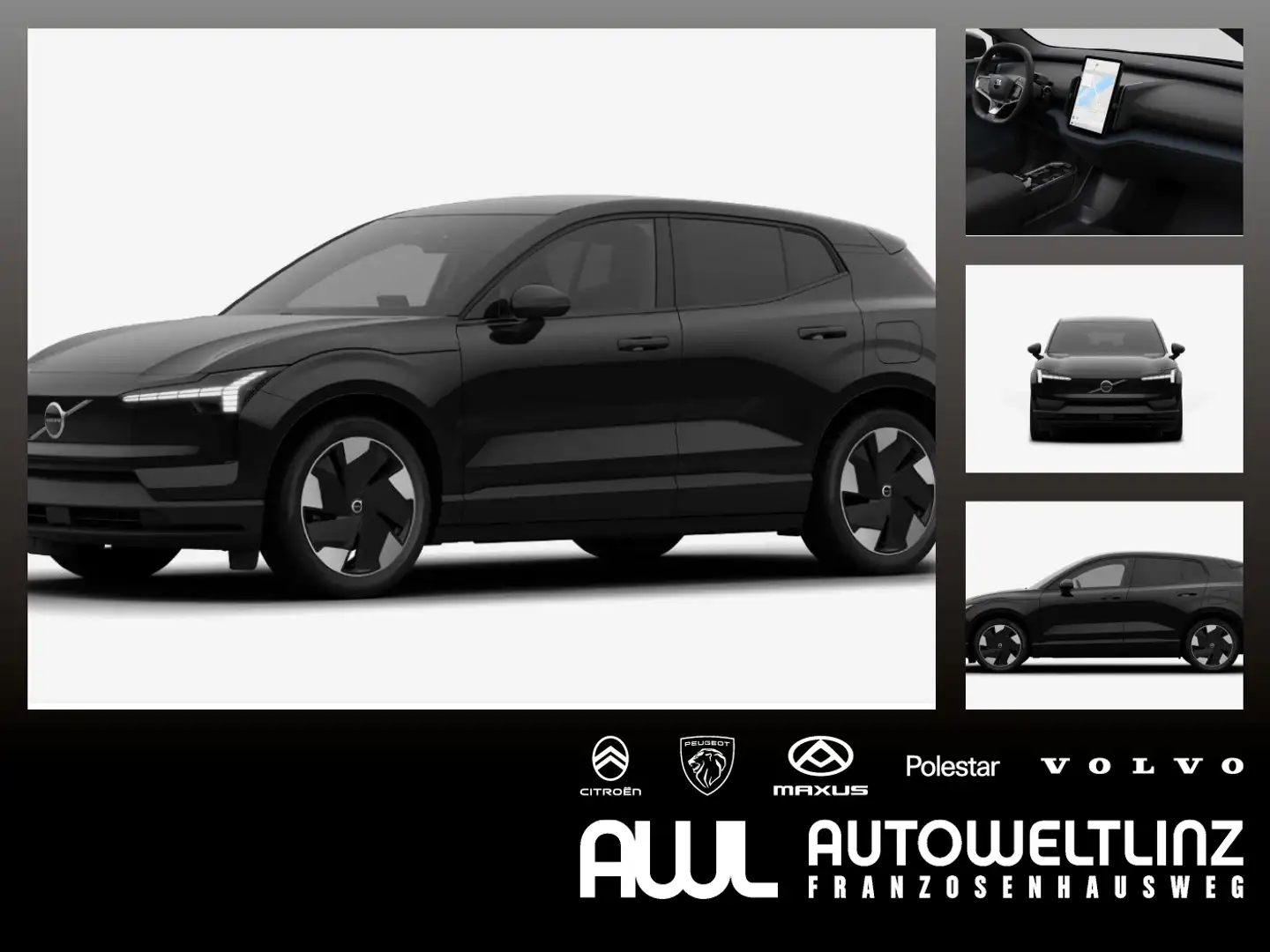Volvo EX30 Extended Range Plus ACC+LED Schwarz - 1
