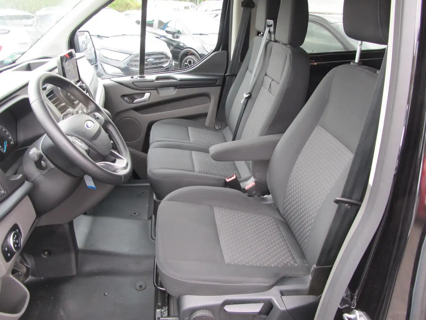 Ford Transit Custom Kombi 320 L1 Autom. Trend 9-Sitzer Klima V+H Sicht Negro - 2