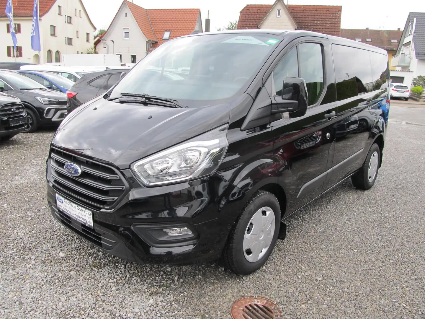 Ford Transit Custom Kombi 320 L1 Autom. Trend 9-Sitzer Klima V+H Sicht Negro - 1