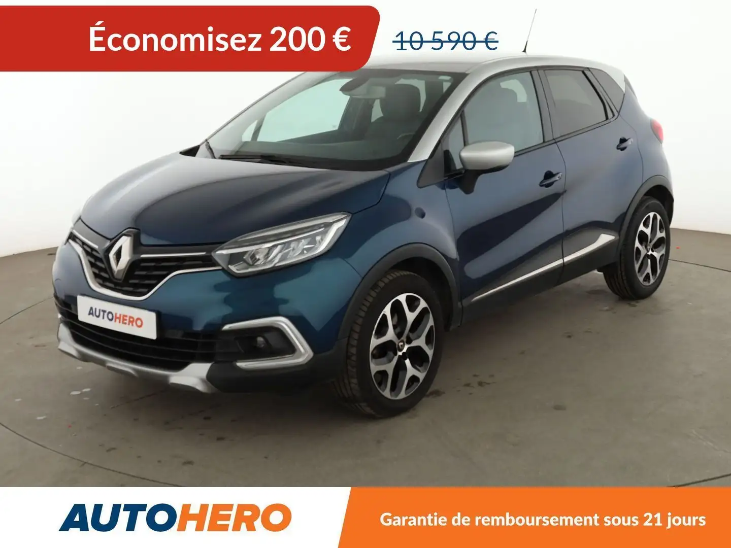 Renault Captur 1.2 TCe Energy Intens Bleu - 1