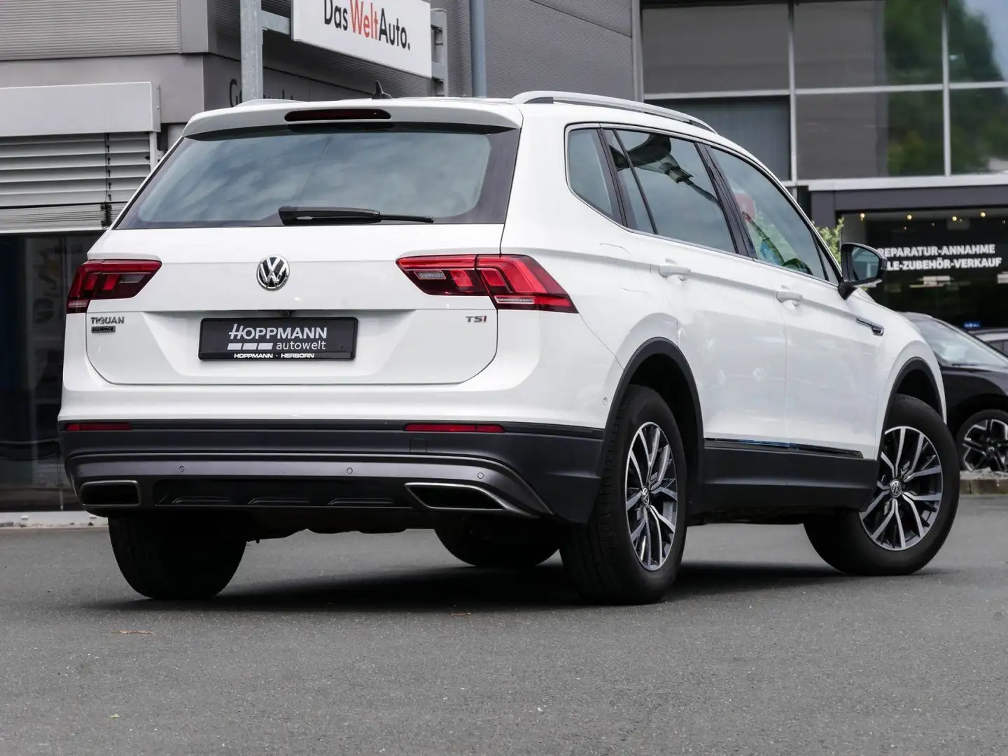 Volkswagen Tiguan Allspace 1.4 TSI AHK Kamera ACC App-Conne Weiß - 2