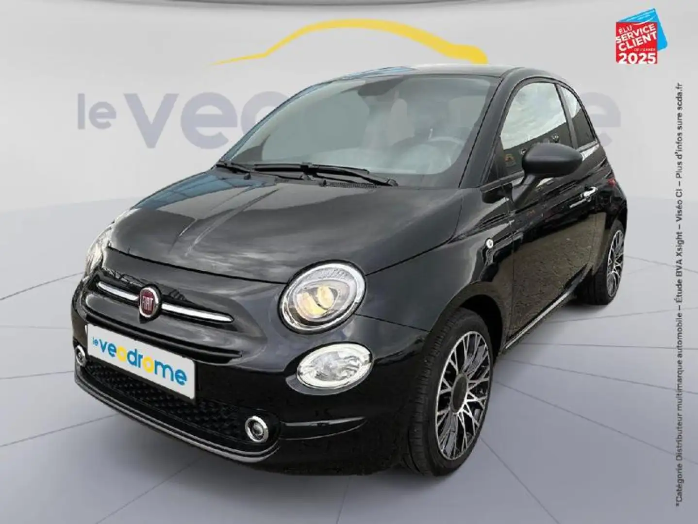 Fiat 500 1.0 70ch BSG S\u0026S Pack Confort Noir - 1
