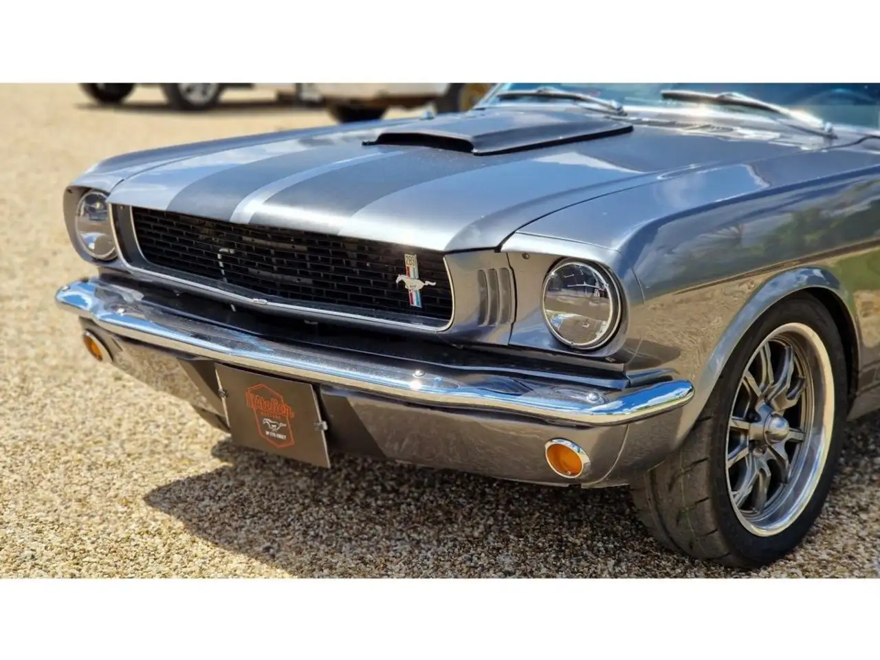 Ford Mustang CLONE GT 350 1965 GRISE, foto 6