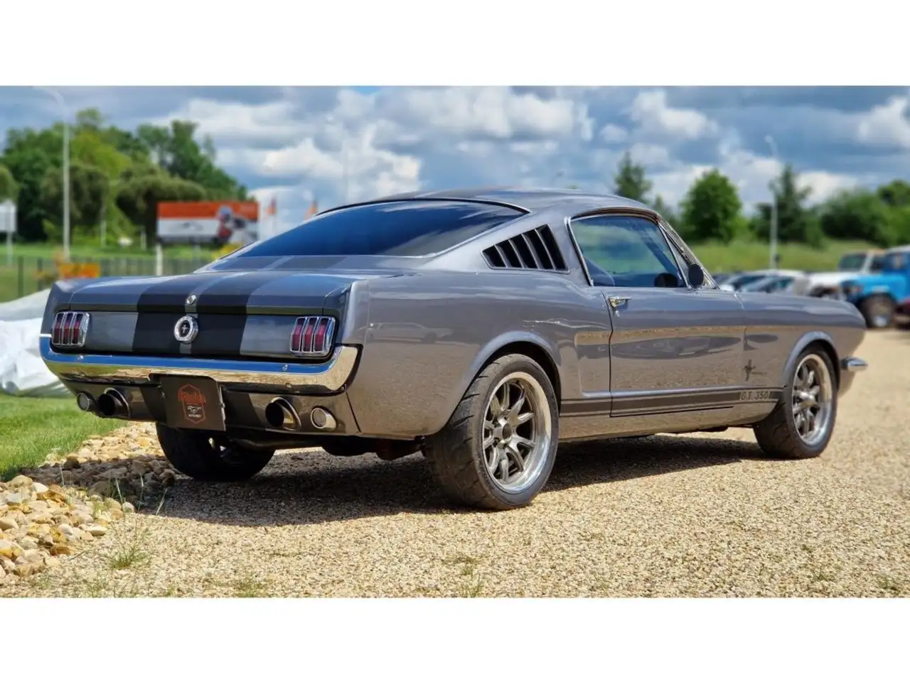 Ford Mustang CLONE GT 350 1965 GRISE, foto 4