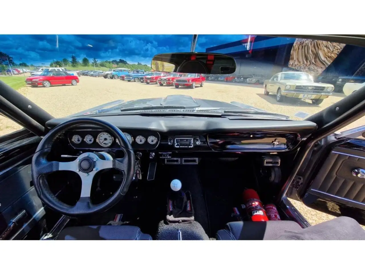 Ford Mustang CLONE GT 350 1965 GRISE, foto 10