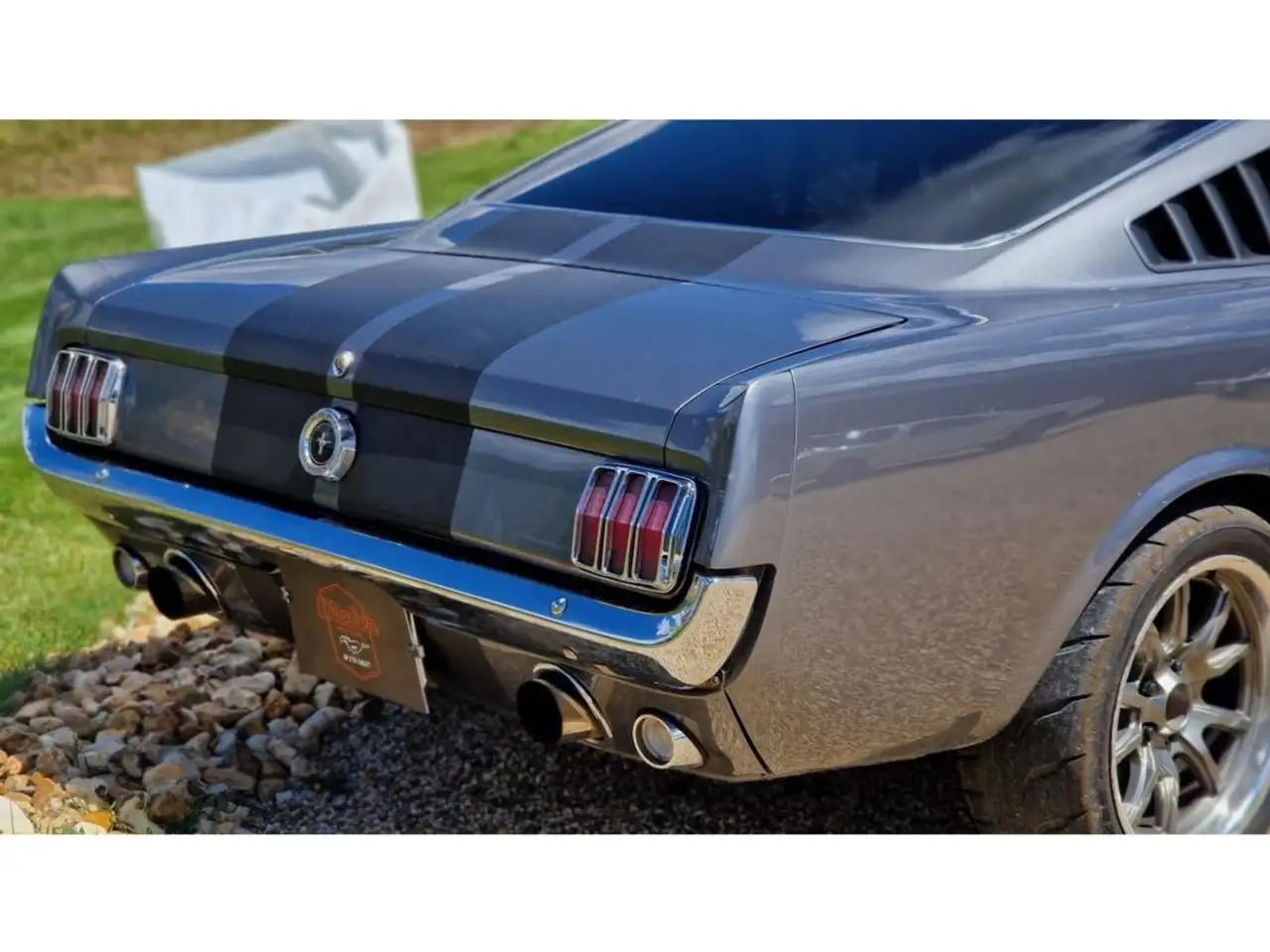 Ford Mustang CLONE GT 350 1965 GRISE, foto 7