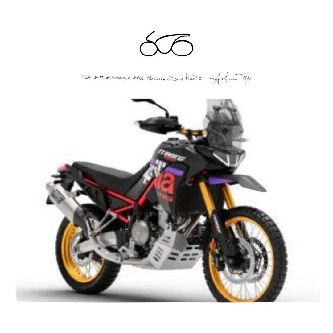 Aprilia Tuareg 660 Rally Nero - 1