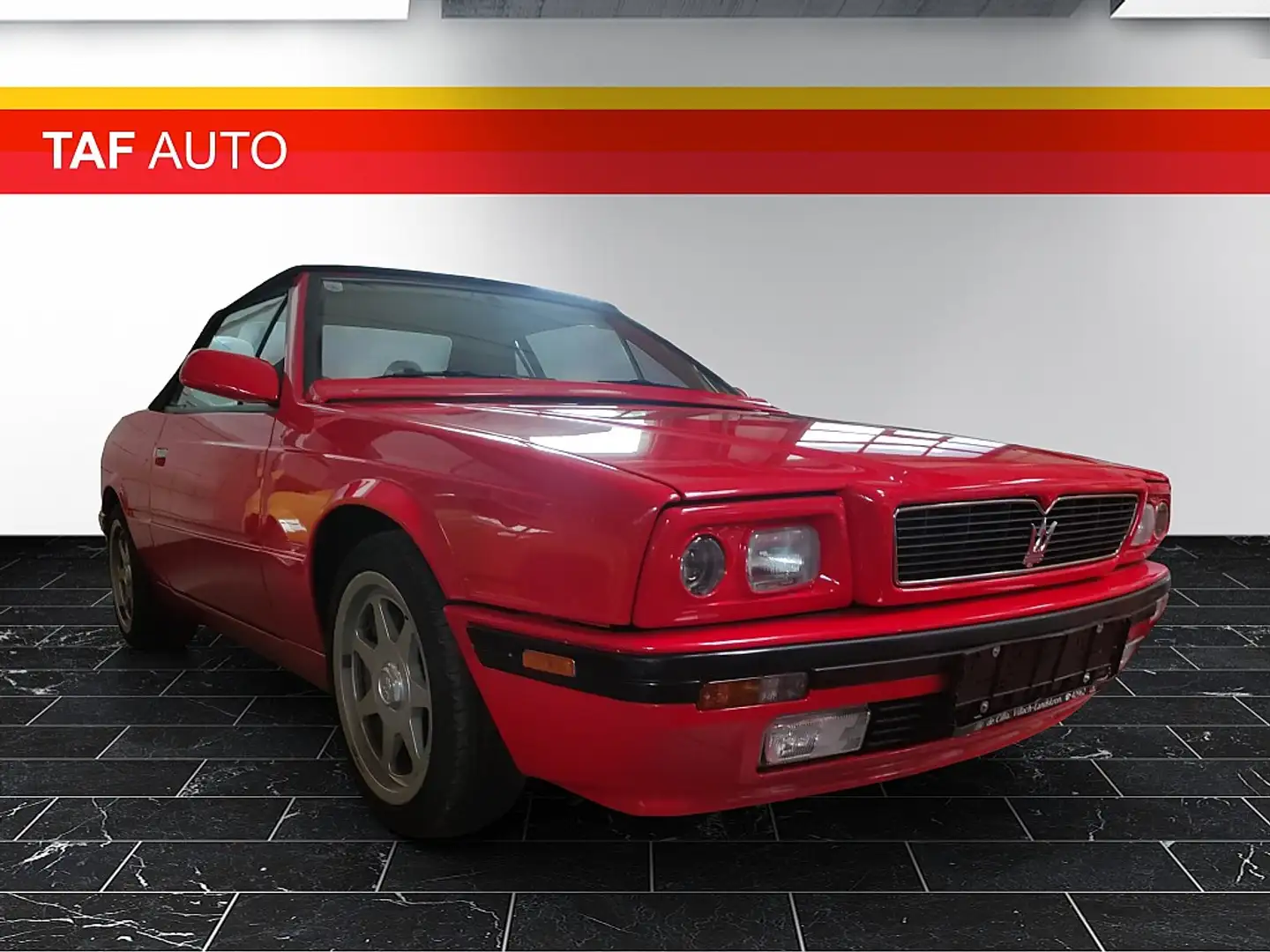 Maserati Spyder 2.8i Cabrio/ 1 Besitz mit nur 3.000km am Tacho! Rouge - 1