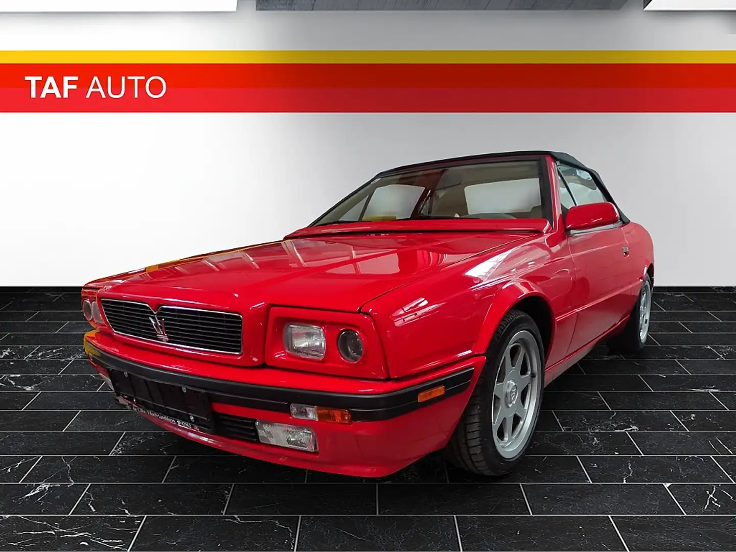 Maserati Spyder 2.8i Cabrio/ 1 Besitz mit nur 3.000km am Tacho! Rot - 2