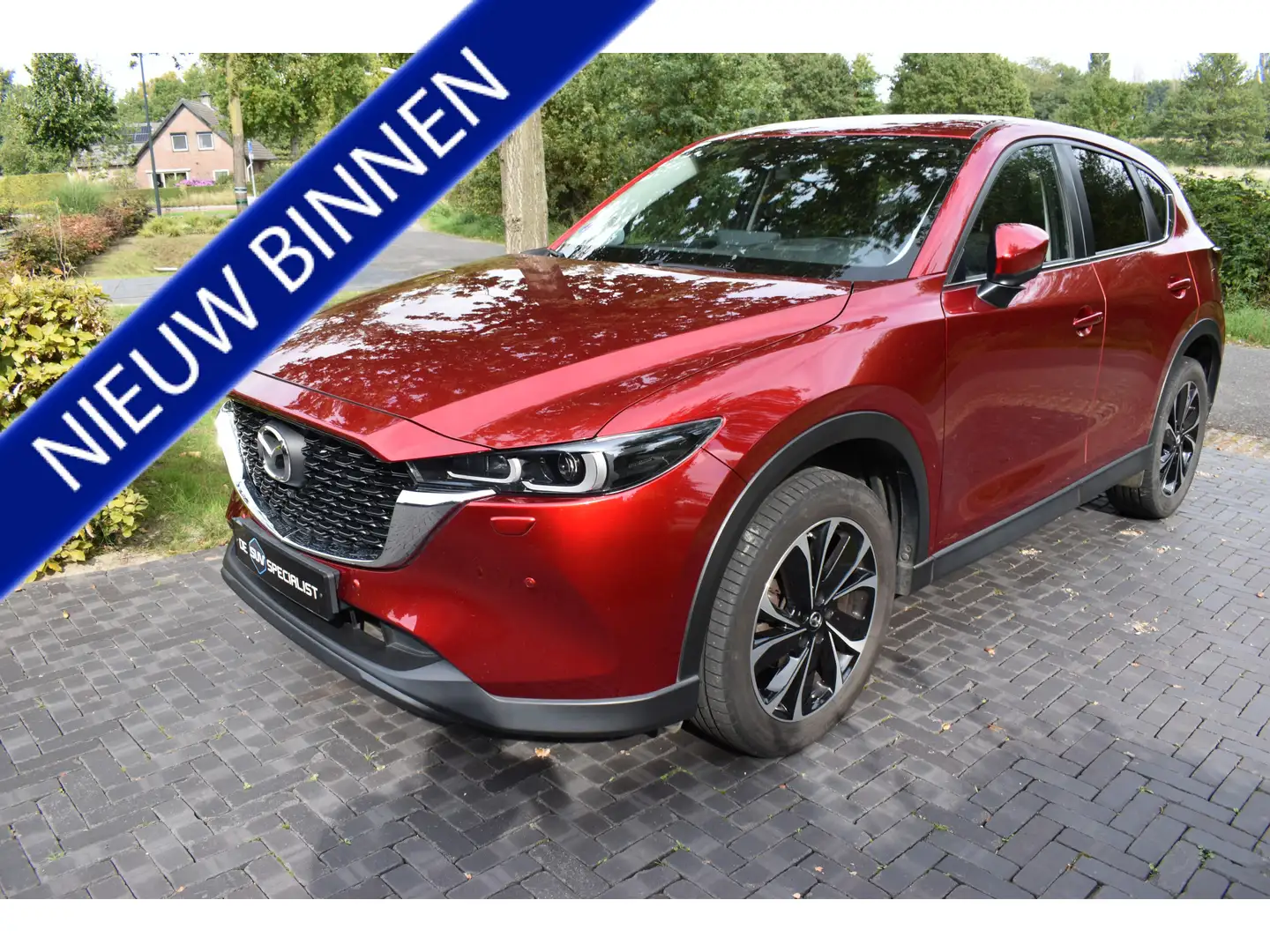 Mazda CX-5 2.0 SkyActiv-G 165pk AUT. TREKH. Sléchts 61DKM! Rouge - 1