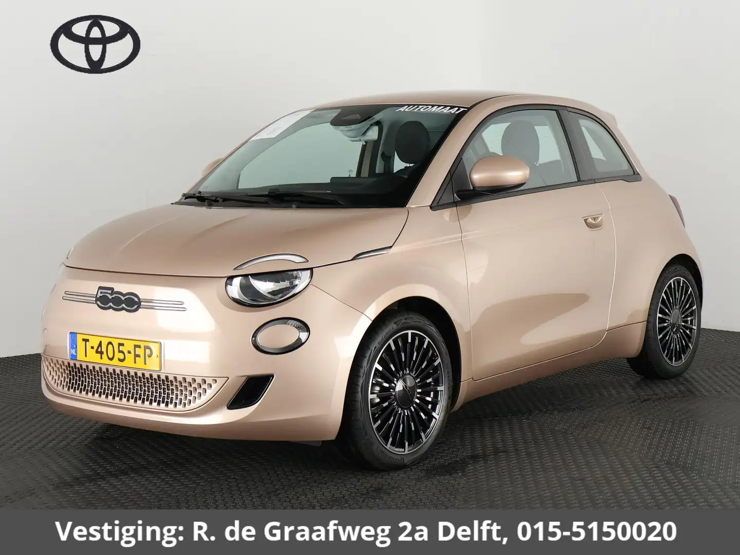 Fiat 500e Icon 42 kWh | Navigatie | Camera | Smart Entry | Rood - 1