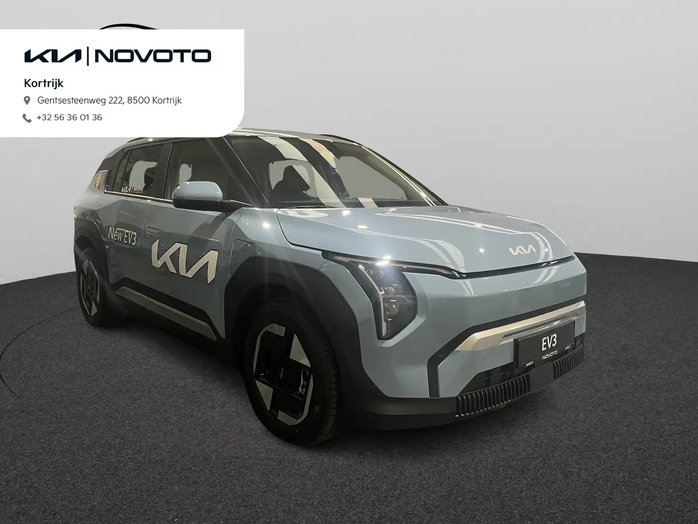 Kia EV3 BEV 58,3 kWH Business Bleu - 2