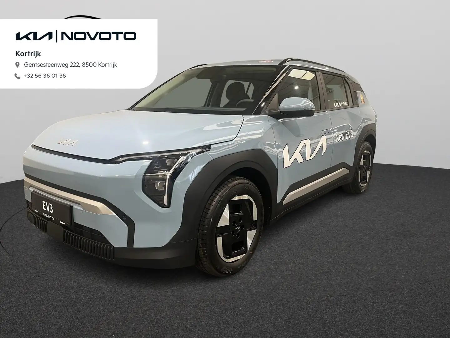 Kia EV3 BEV 58,3 kWH Business Bleu - 1