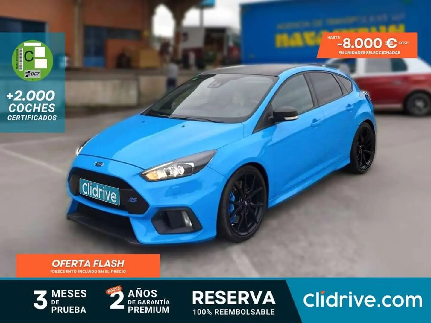 Ford Focus 2.3 Ecoboost ST Bleu - 1