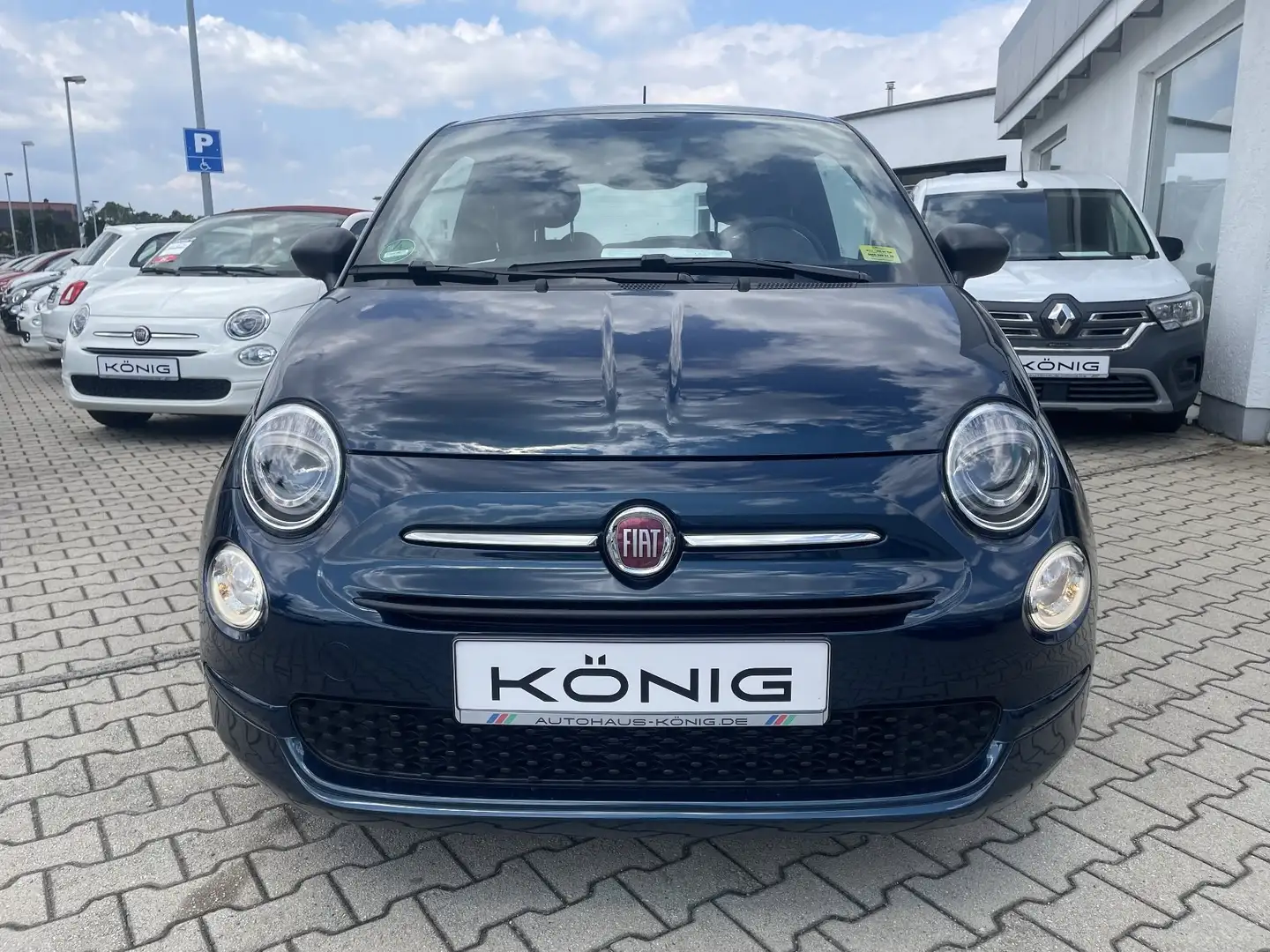 Fiat 500 1.0 Klima*Carplay* Blau - 2