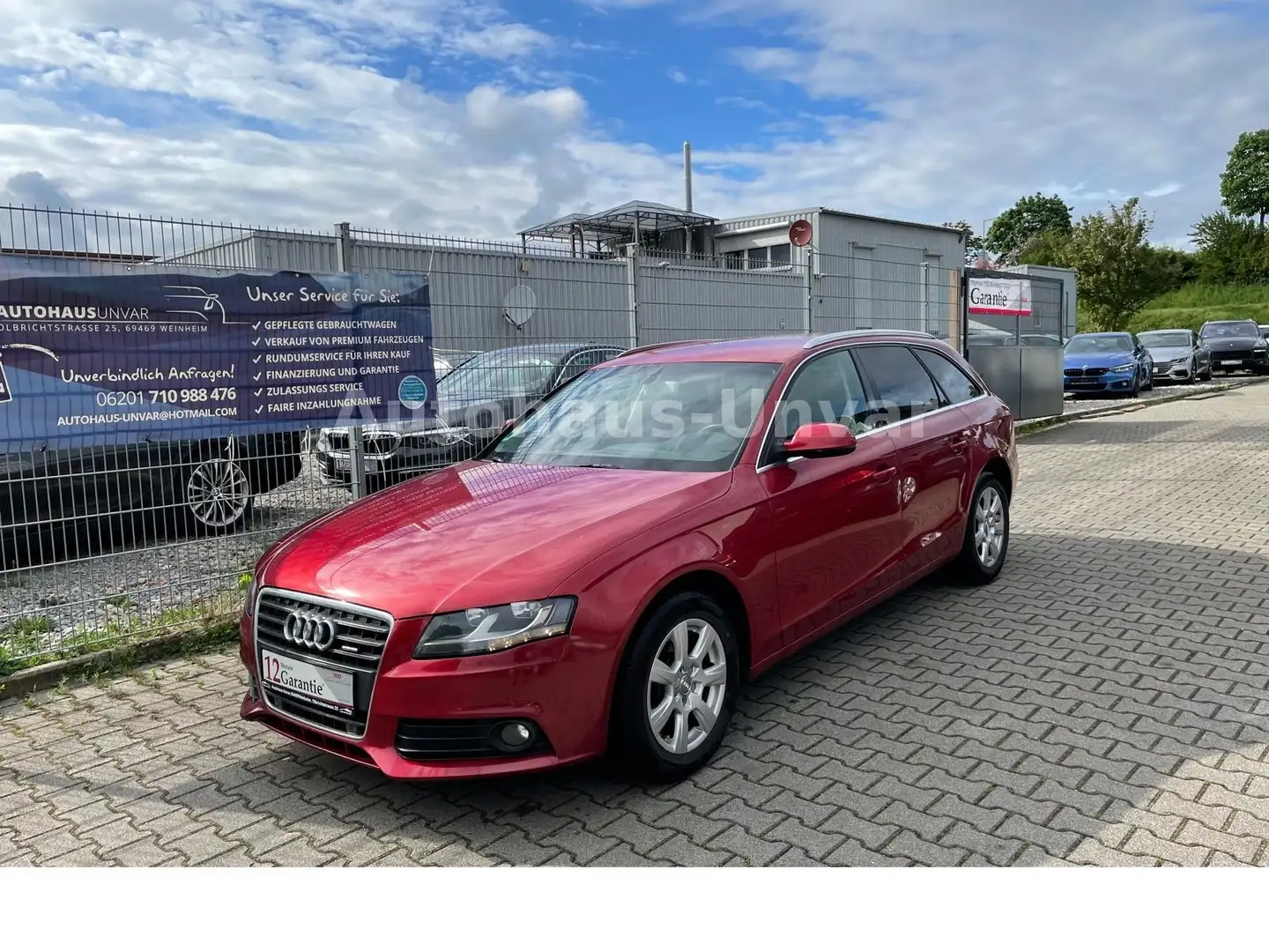 Audi A4 Avant Ambiente 2.0TFSI |2.HAND|EUR5| Rouge - 1