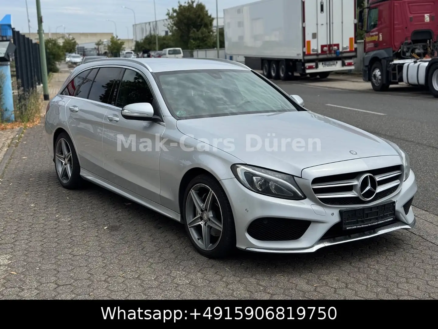 Mercedes-Benz C 200 d/AMG-PAKET/Navi/Tempo/Klima/AHK/ Argent - 2