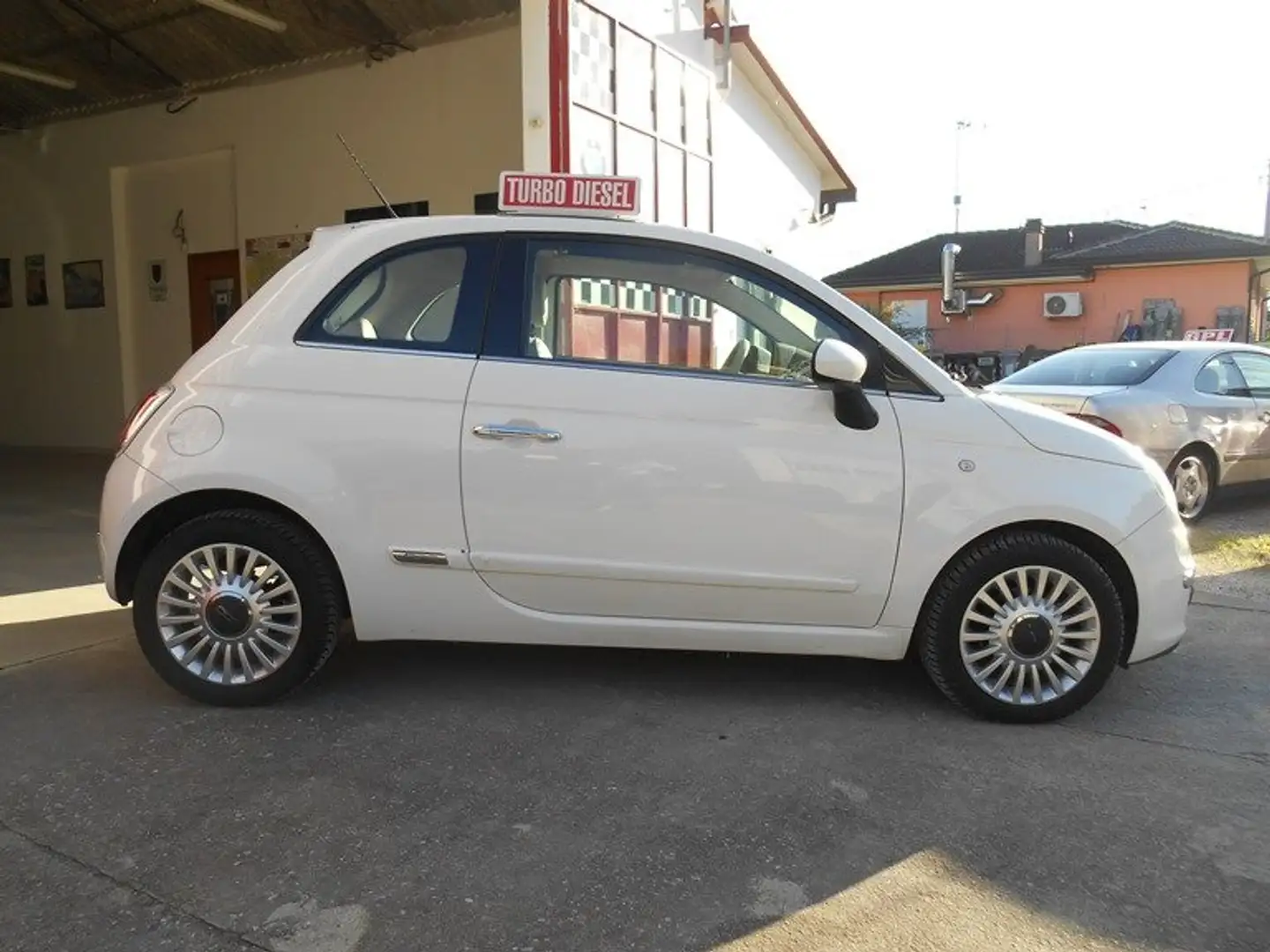 Fiat 500 1.3 mjt 16v Lounge 95cv Blanco - 2