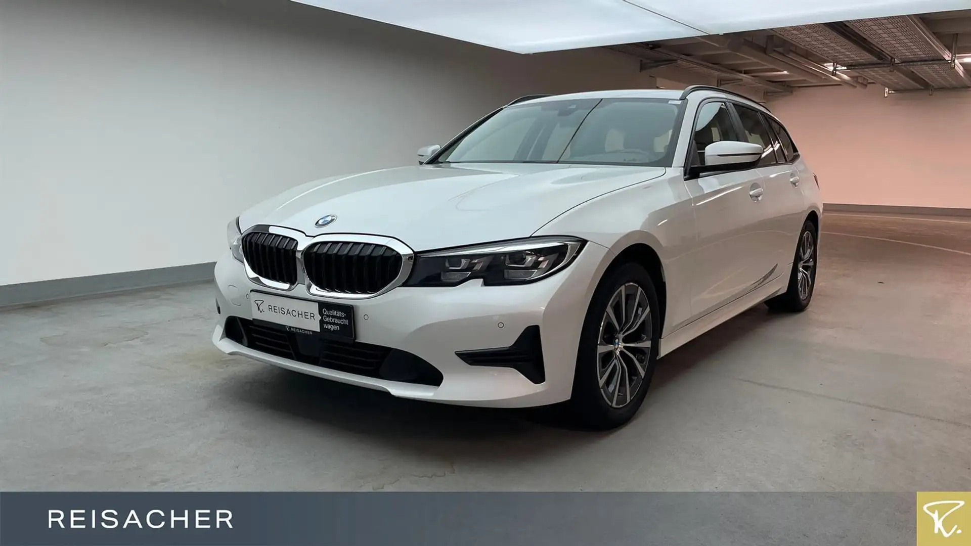 BMW 318 dA Tou Advantage LCProf SpoSi FLA ACC Weiß - 1
