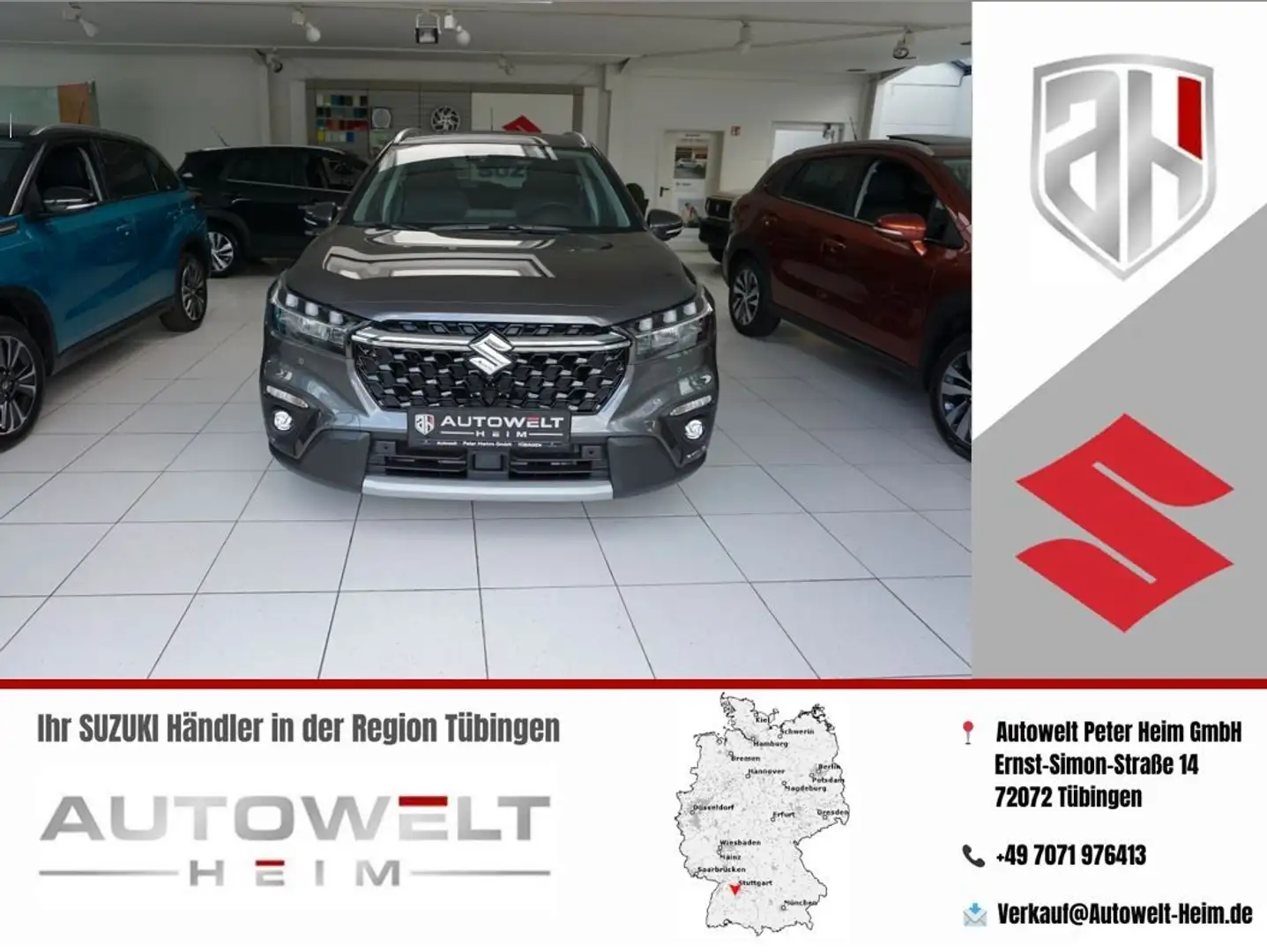Suzuki S-Cross 1.5 Vollhybrid*Comfort+*Allrad*A/T* Gris - 1