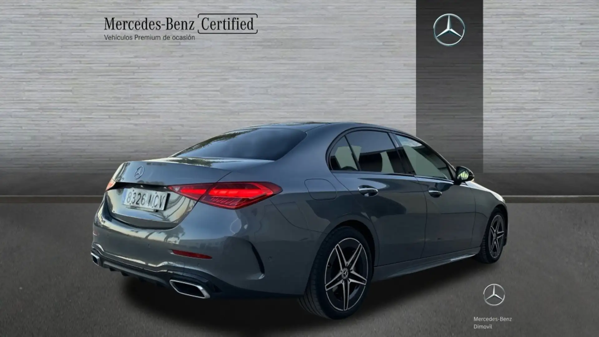 Mercedes-Benz C 220 -CLASS D AMG LINE Gris - 2