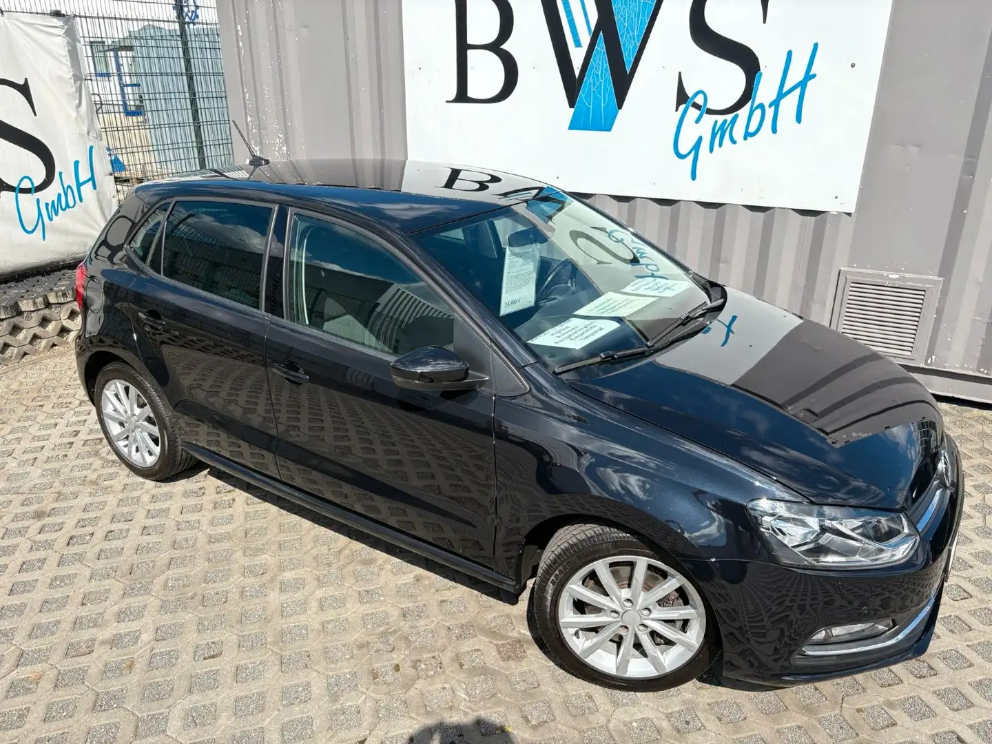 Volkswagen Polo V 1,0 TSI BMT Highline/Navi/Temp/PDC*Sportf Schwarz - 2
