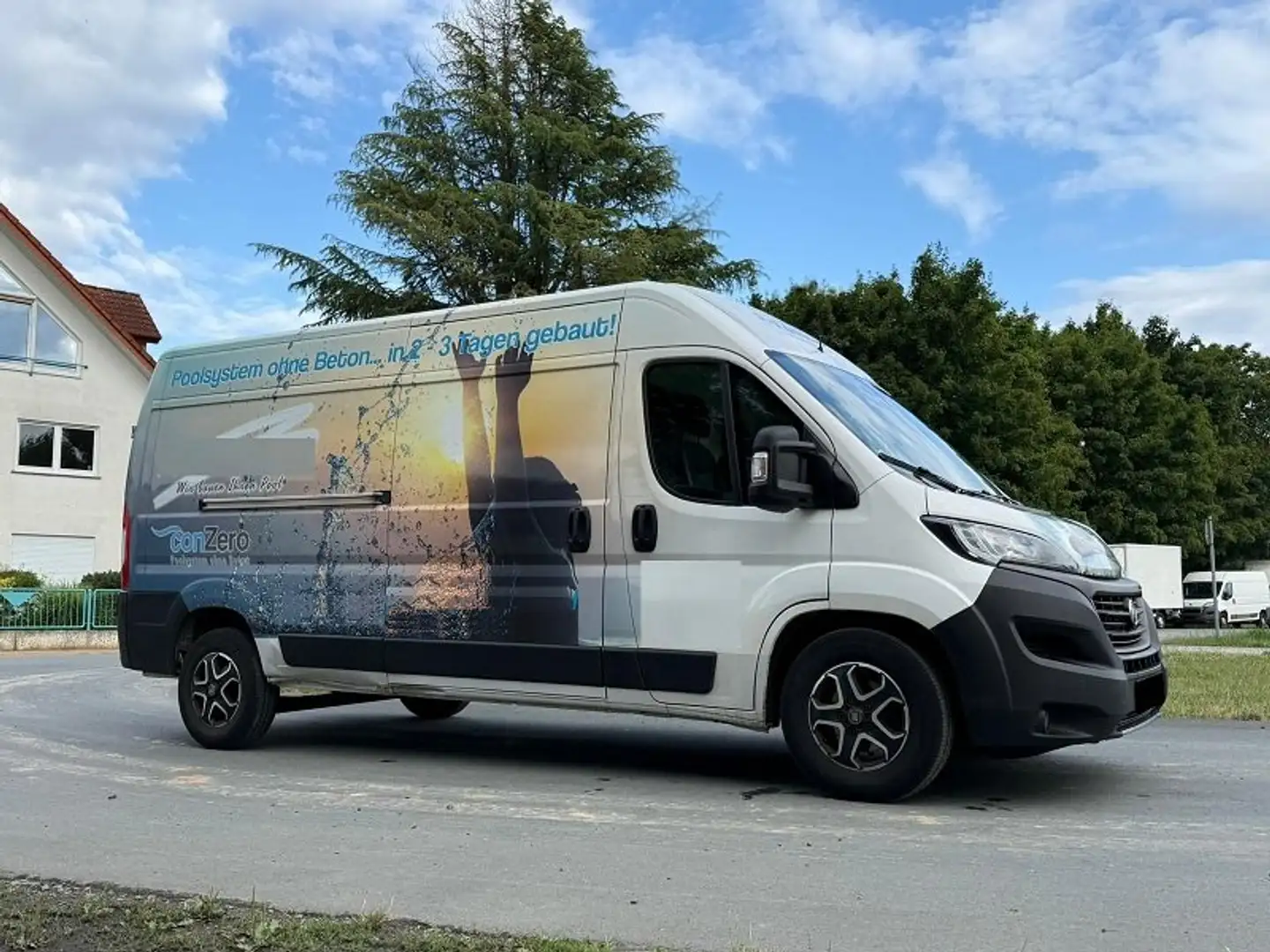 Fiat Ducato 35 2.3M L4H2AUT NAVI AHK KLIMA PDC RFK Sitzheizung Weiß - 1