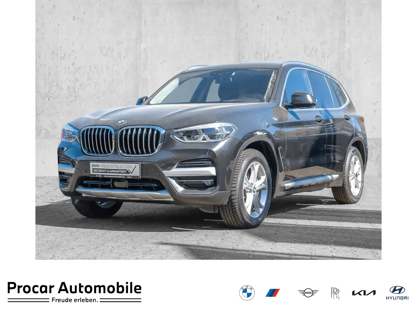 BMW X3 xDrive30d xLine Navi+HuD+LED+AHK+Hifi+DAB+Sportsit Grau - 1