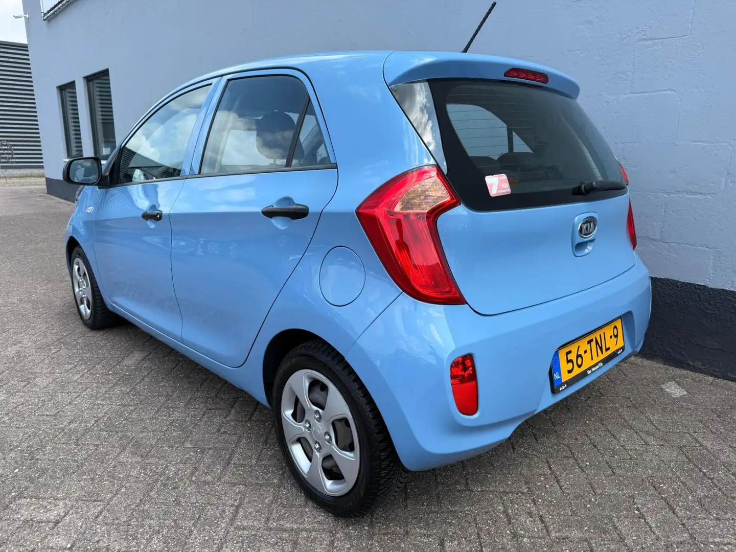 Kia Picanto 1.2 CVVT Comfort Pack AUTOMAAT - Airco Blauw - 2