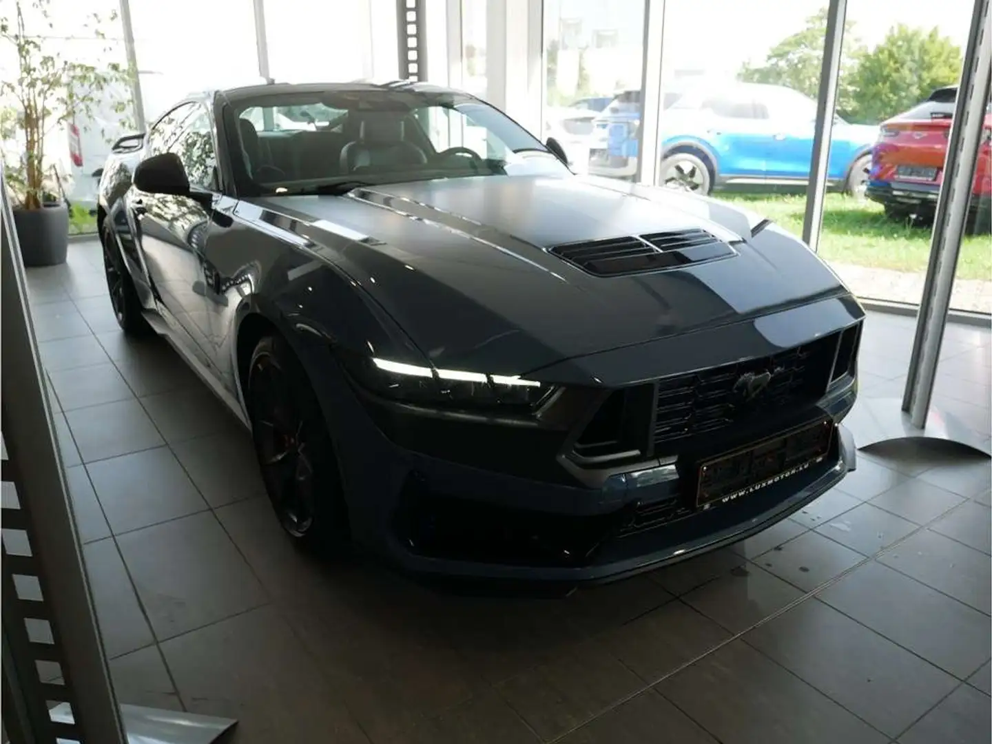 Ford Mustang Dark Horse 5.0i V8 453ch / 334kW M6 - Fastback Blauw - 2